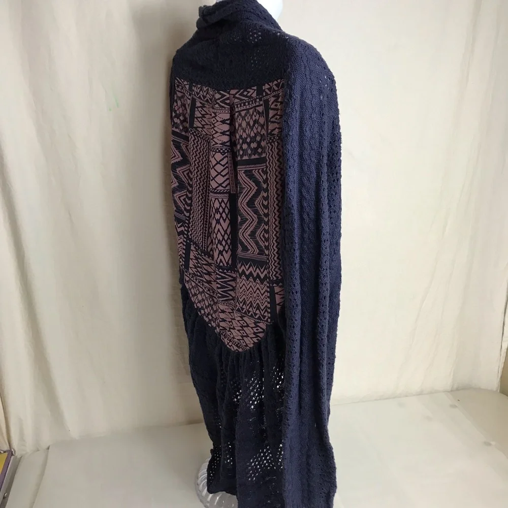 Knitted & knotted Anthropologie sweater open front - Picture 5 of 7